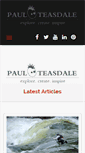 Mobile Screenshot of paul-teasdale.com